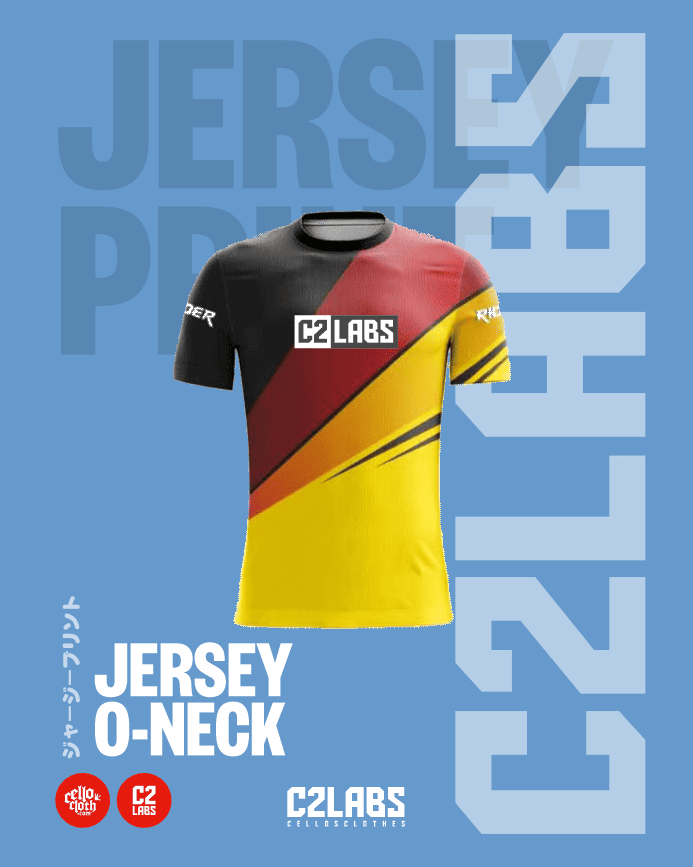1 Jersey Printing Oneck Custom