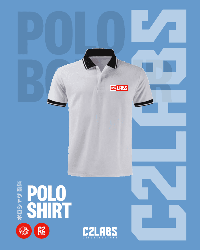 1 Polo Shirt Bordir Custom