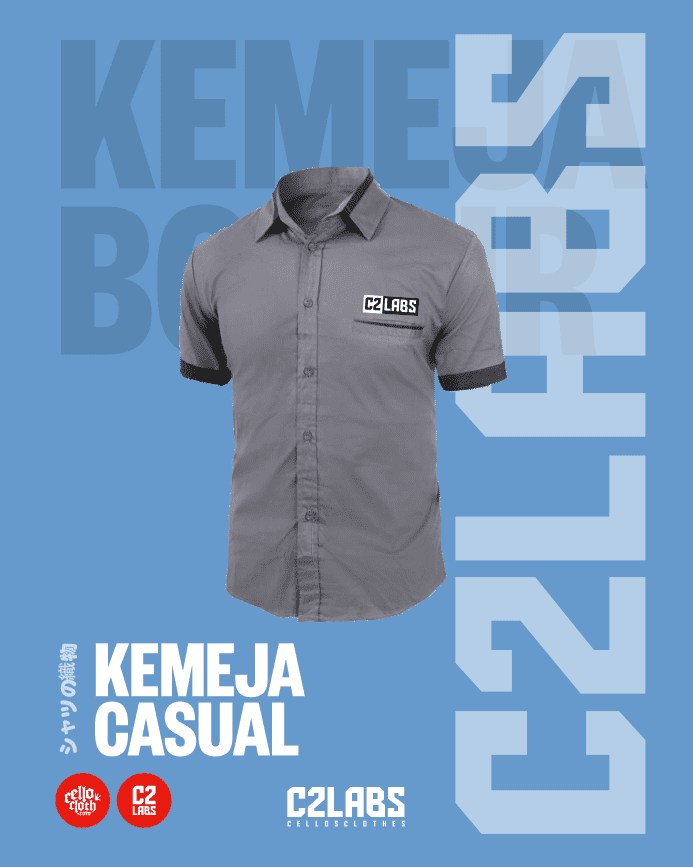 11 Kemeja Kasual Bordir Custom