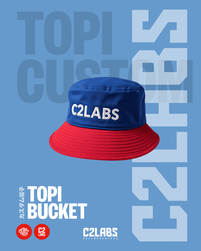 3 Topi Bucket Bordir Custom