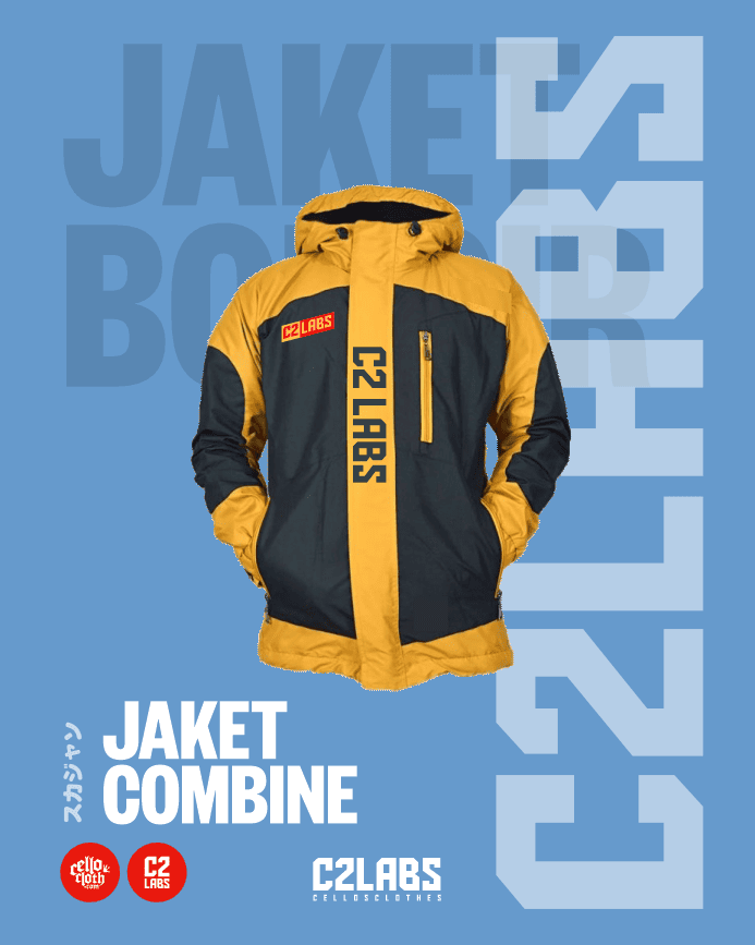 4 Jaket Outdoor Kombinasi Bordir Custom