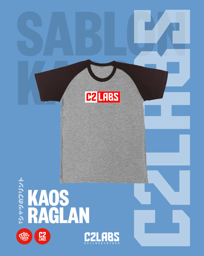 4 Raglan Kaos Sablon Custom