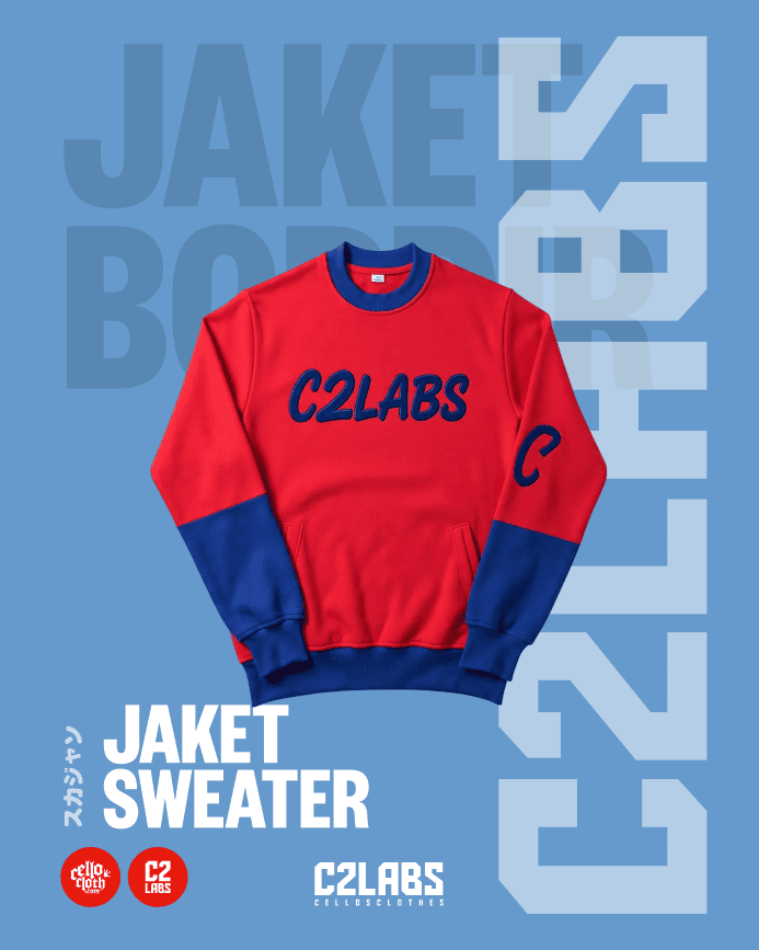 8 Jaket Sweater Bordir Custom