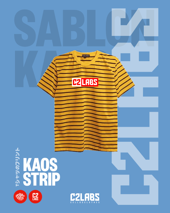 8 Strip Kaos Sablon Custom